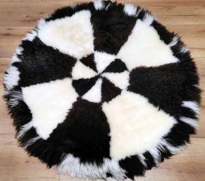 Peaux de mouton - Tapis ronds - carpets-eco-tannery-poland-adam-leather